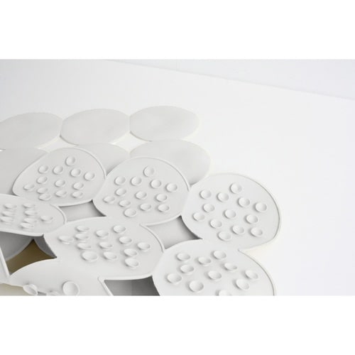 お風呂マット AIRY DROP ホワイト