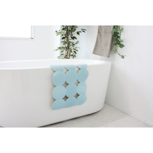 お風呂マット AIRY DROP ブルー