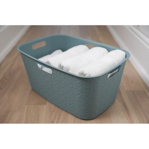 ランドリーバスケット CURVER ブルー