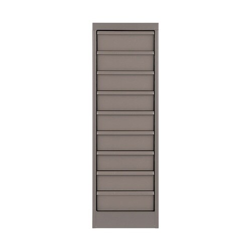 アバンテV2フロアケース深9段/モカブラウン