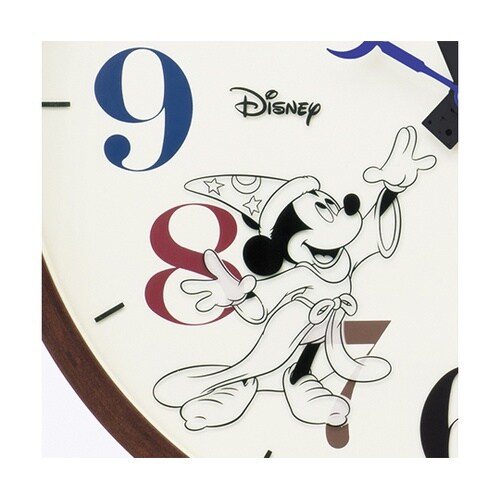 大人ディズニー 電波掛時計 φ297×5