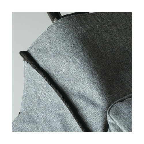 BMショルダーバッグ ライトグレー L