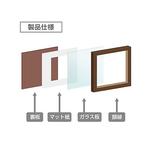 FSQTT−BRL1 額 L1面 茶