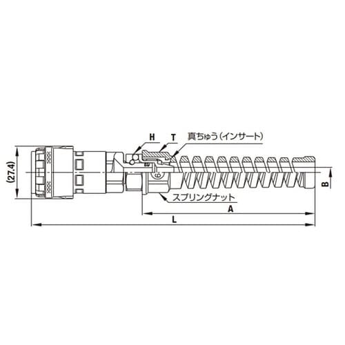 ロックカプラ200(ソケット)鋼鉄(クロ