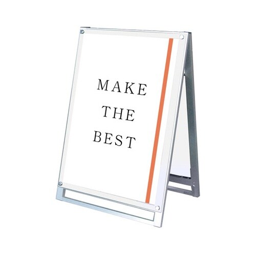 ポスター用スタンド看板 A1ロウ両面ホワ