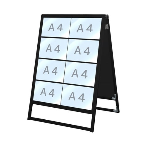 ブラックバリウスカードケーススタンド看板