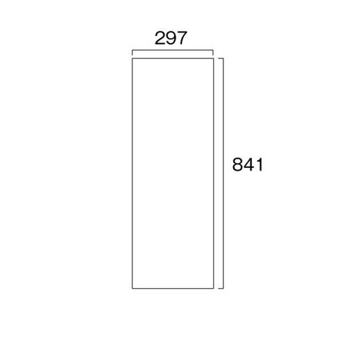 VASK用ホワイトボード3mm厚 A3縦