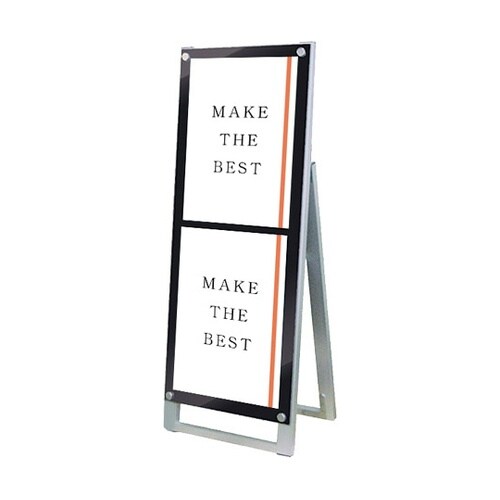 ポスター用スタンド看板マグネジ A3縦縦