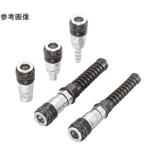 ロックカプラ200(ソケット)鋼鉄(クロ