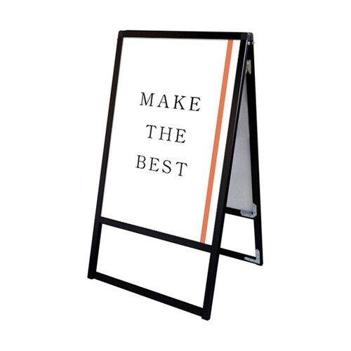 ブラックバリウススタンド看板 A1両面