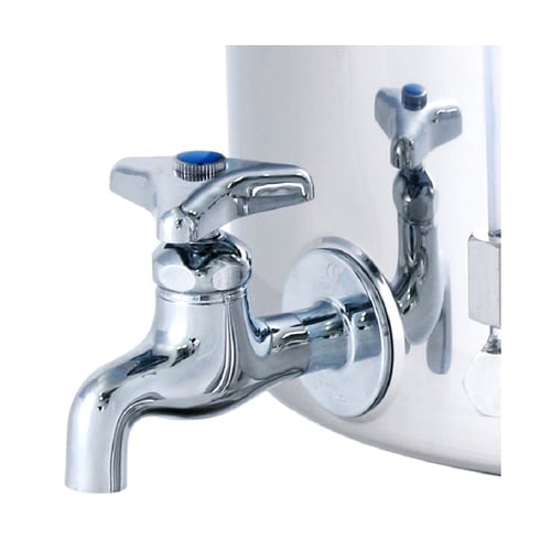 蛇口・液面計付ステンレス密閉容器 100