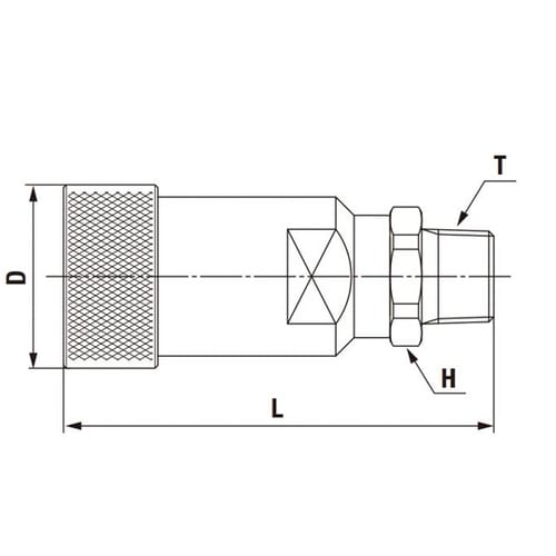 HSPカプラ(ソケット)特殊鋼(ニッケル