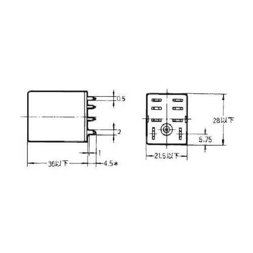 LY20DC12 ミニパワーリレー