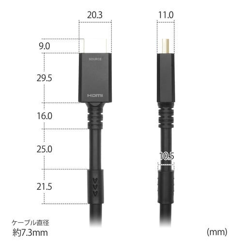 光ファイバー HDMIケーブル 30m