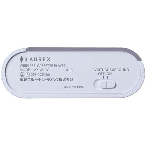 AUREX ワイヤレスカセットプレーヤー