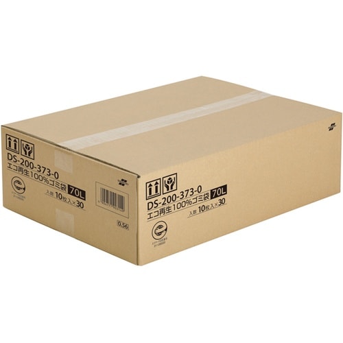 エコ再生100%ゴミ袋 10枚×30冊入