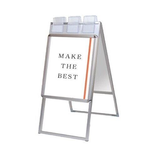 ポスターグリップスタンド看板パンフレット