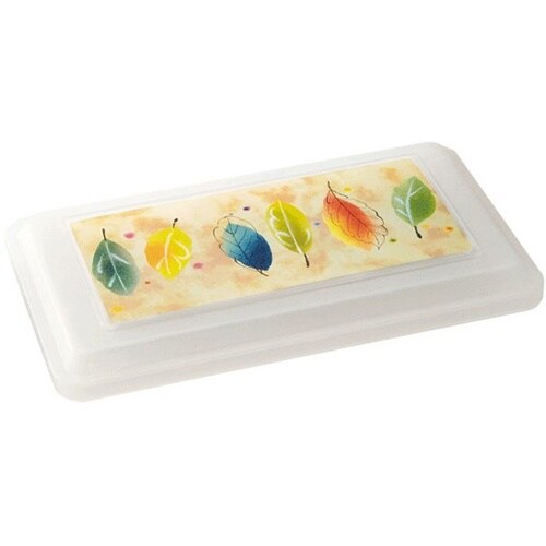 旬彩副食容器(6ツ仕切)本体(クロ)蓋(