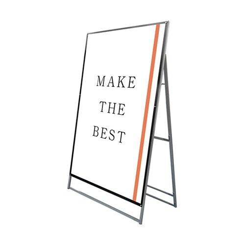ポスター用スタンド看板 B0片面ブラック