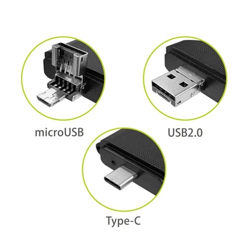 マルチカードリーダー(microUSB