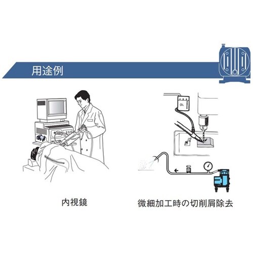 DCモータ駆動ポンプ コンプレッサ・真空