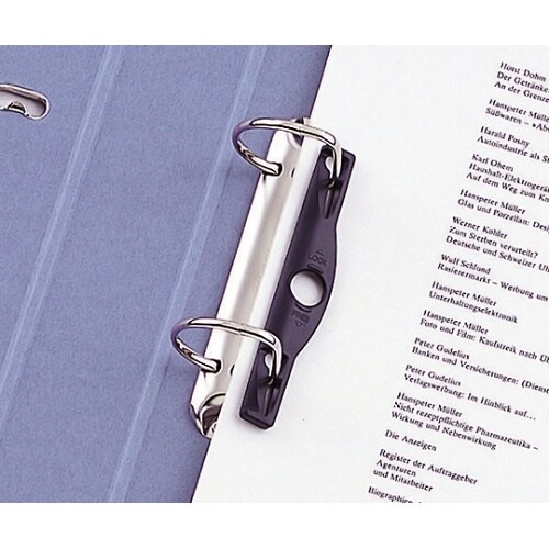 D型リングファイル ブルーバイオレット