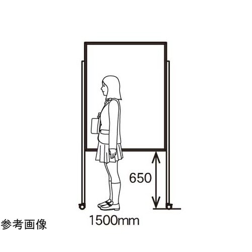 WMシリーズ木製脚両面ホーローホワイト