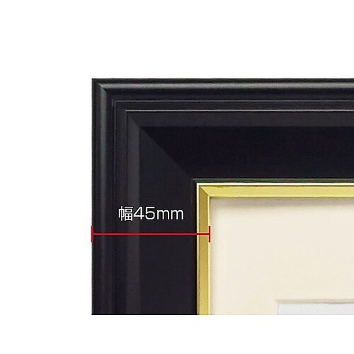 無反射 V入山肖像額 寸六 八〇判 VS