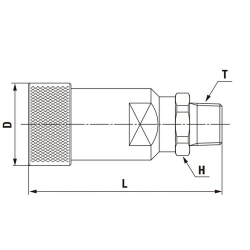 HSPカプラ(ソケット)特殊鋼(ニッケル