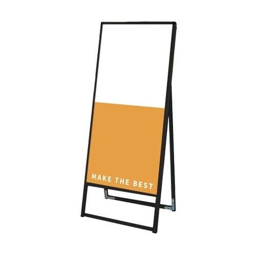 ブラックバリウススタンド看板 アルミ複合