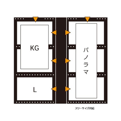 N360 フォトアルバム レッド VOP