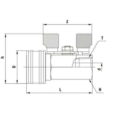 TSPカプラボールバルブ付き(ソケット)