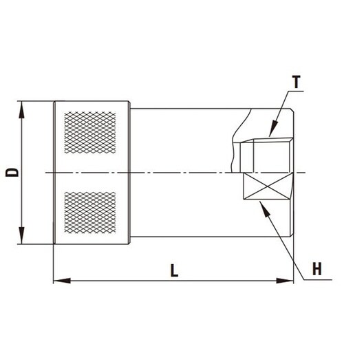 ハイパーHSPカプラ(ソケット)特殊鋼(
