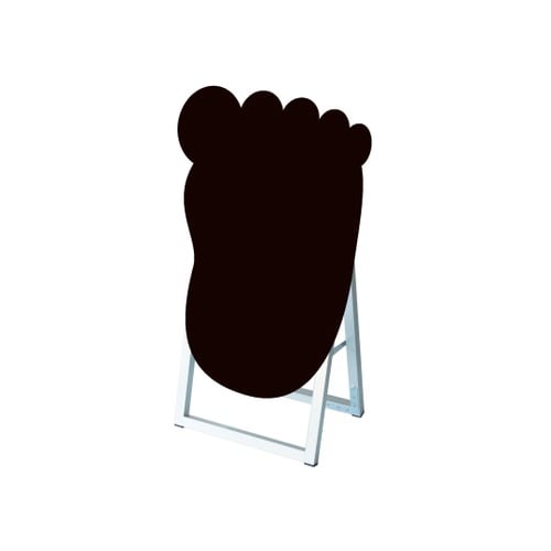 ポップルスタンド看板シルエット 45×6