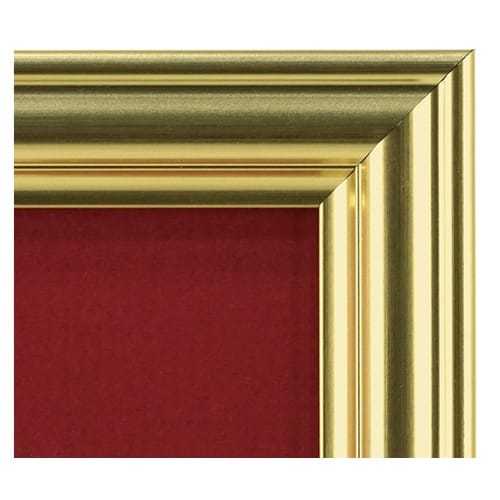 EX賞状額 B4兼用判 GD(マット赤)