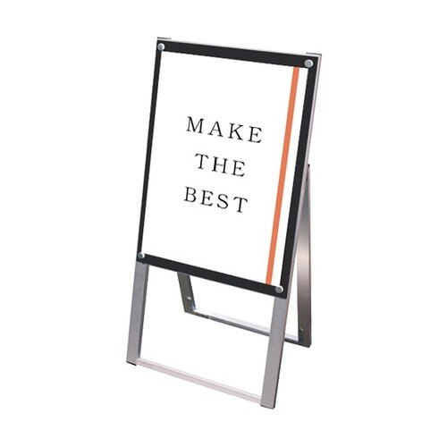 ポスター用スタンド看板マグネジ A2片面