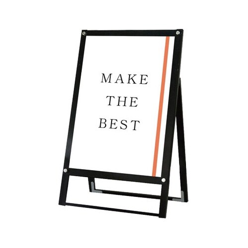 ブラックポスター用スタンド看板 A1片面