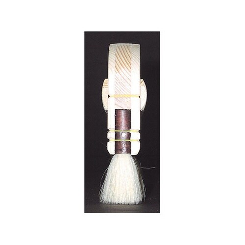 120−01 撫ブラシ 白毛撫刷毛 8寸