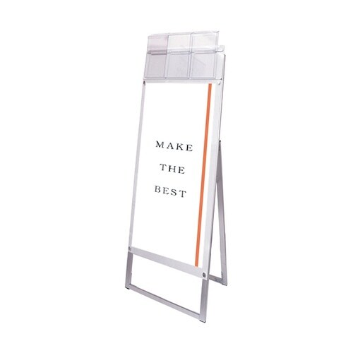 ポスター用スタンド看板マグネジ パンフレ