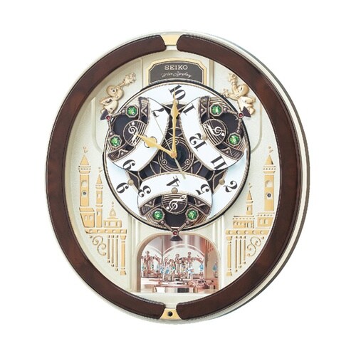 電波からくり時計 443×405×98m