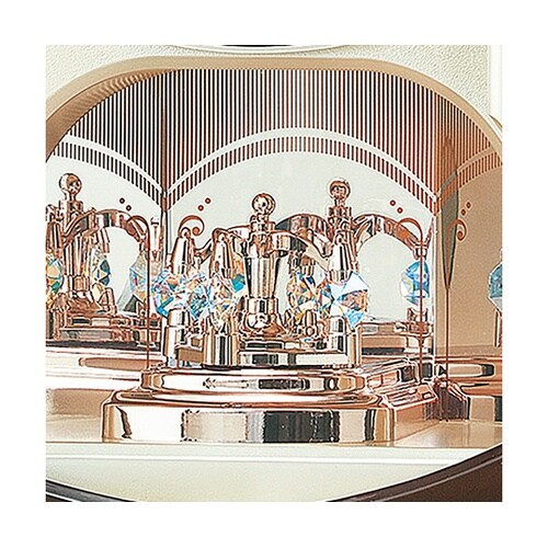 電波からくり時計 443×405×98m