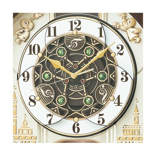 電波からくり時計 443×405×98m