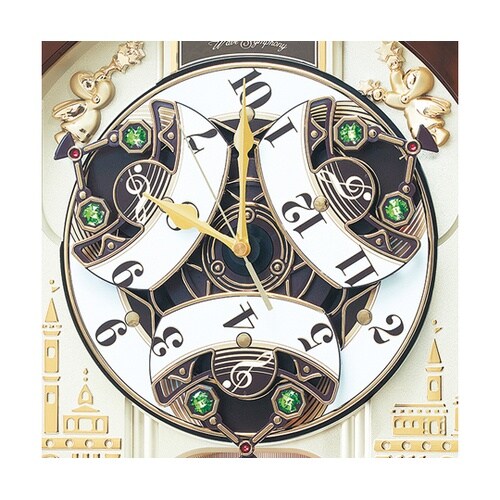 電波からくり時計 443×405×98m