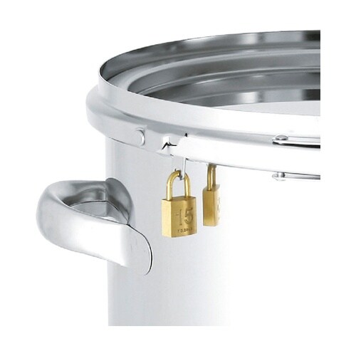 南京錠付ステンレス密閉容器 50L CT