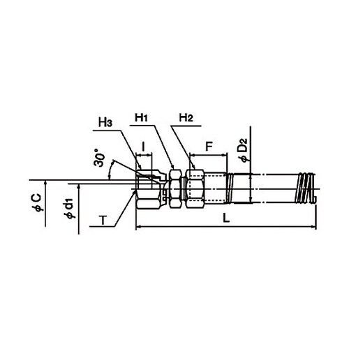 クイックシール接手(ナイロンコイルチュー