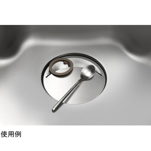 抗菌ステンレス排水口カバー LES321