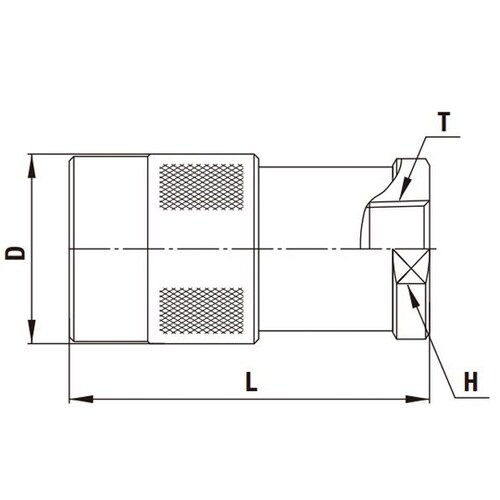 F35カプラ(ソケット)特殊鋼(ニッケル