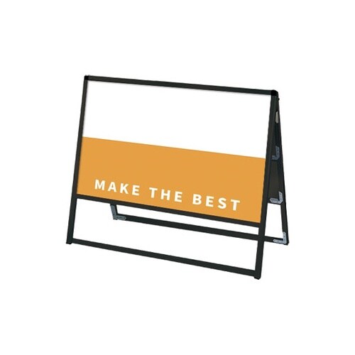 ブラックバリウススタンド看板 アルミ複合