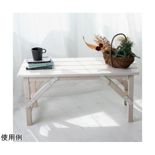 キューブボックス ホワイト 2方コーナー