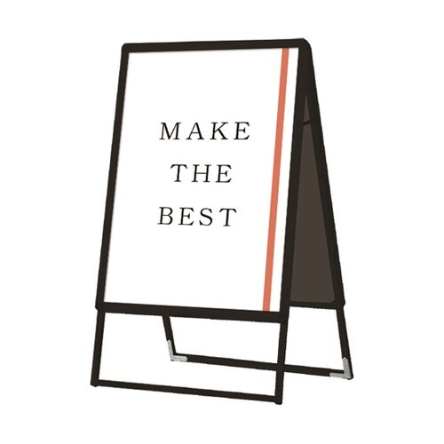 ポスターグリップスタンド看板 屋外用 B